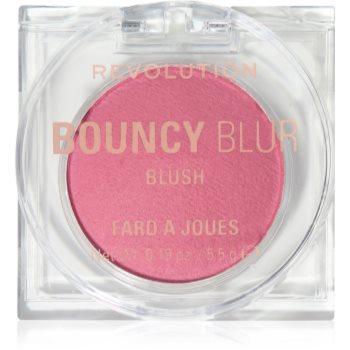 Revolution Bouncy Blur blush cu efect iluminator